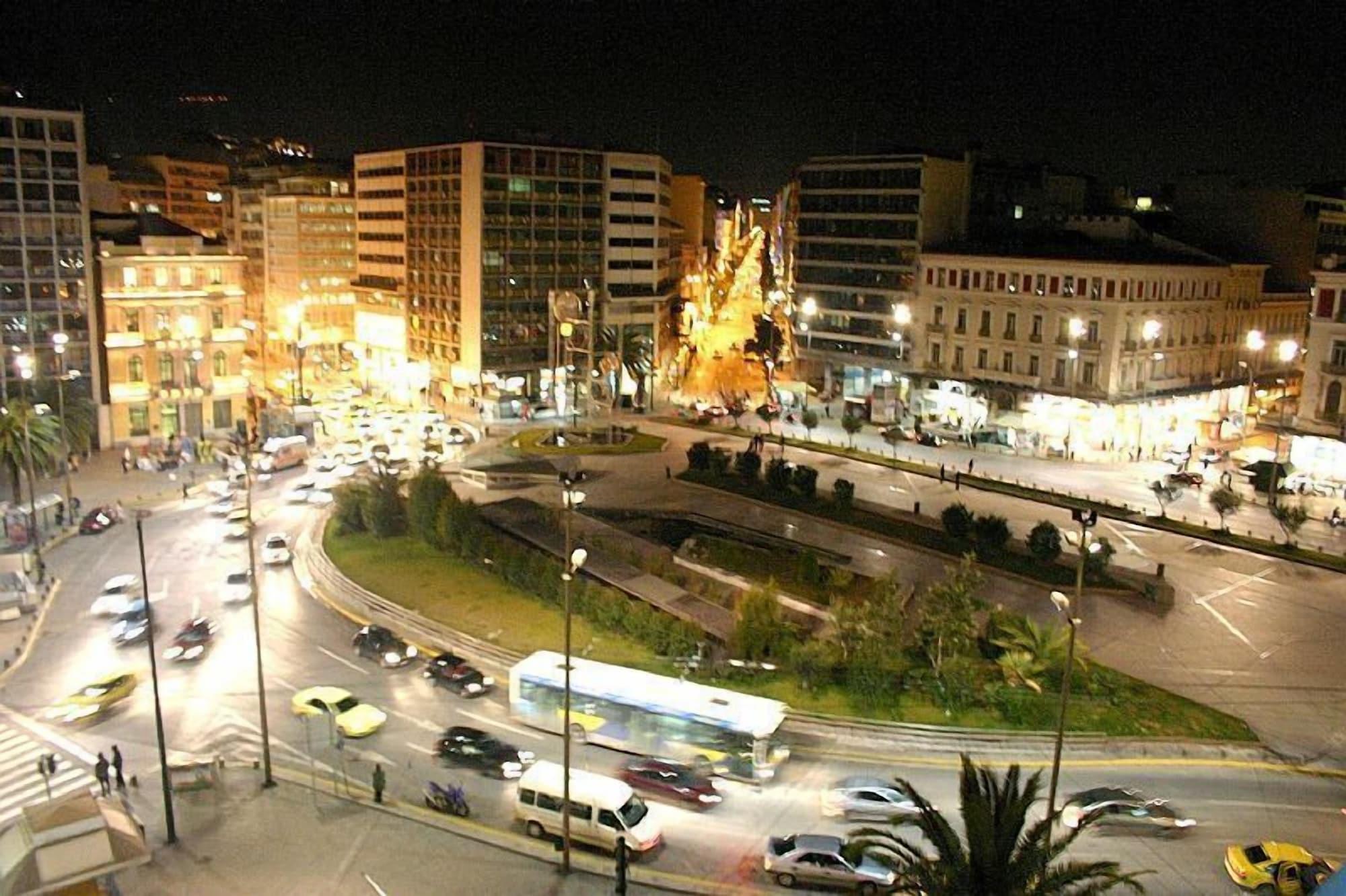 Pergamos Hotel Atenas Exterior foto